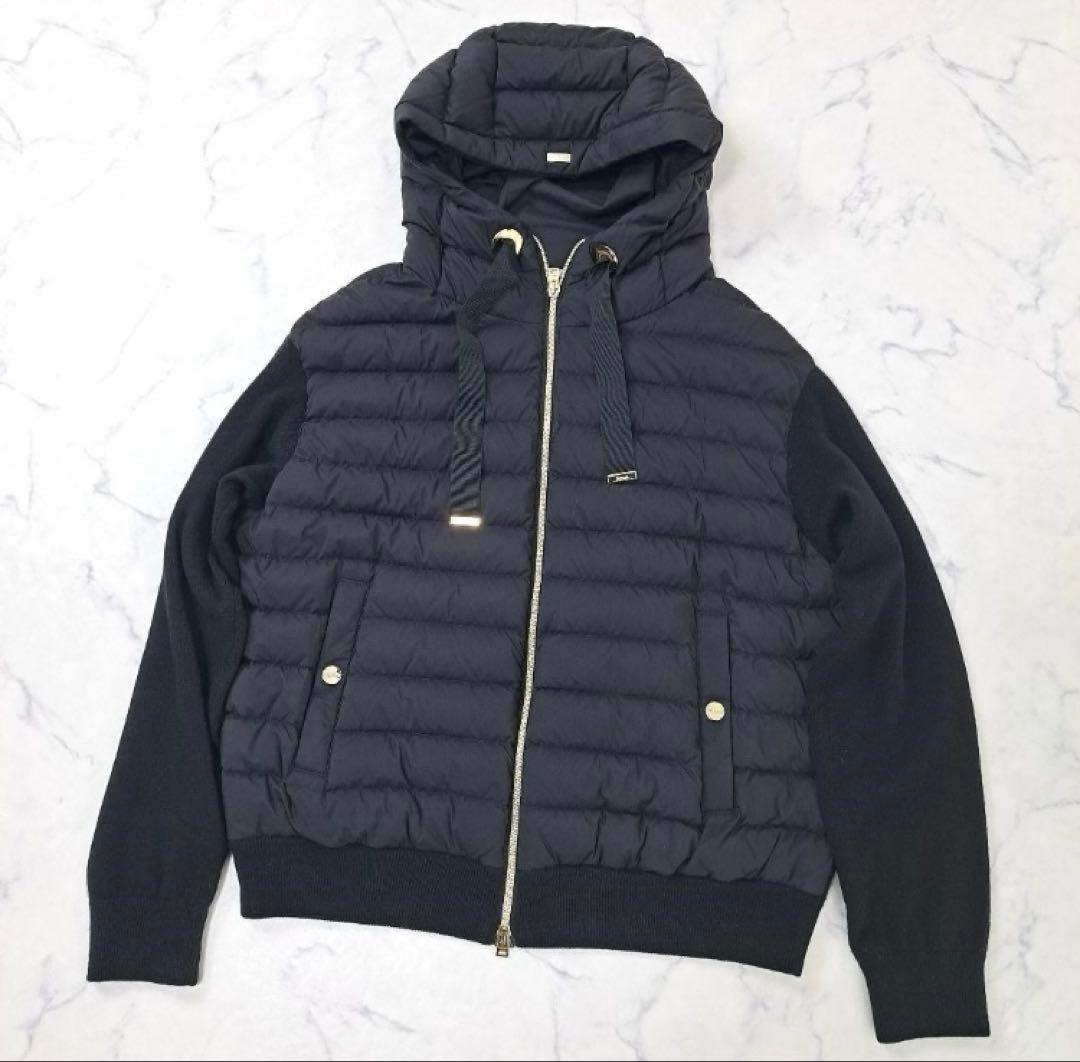 ヘルノ ダウンジャケット　ニット　　　　美品‼️値下げ‼️