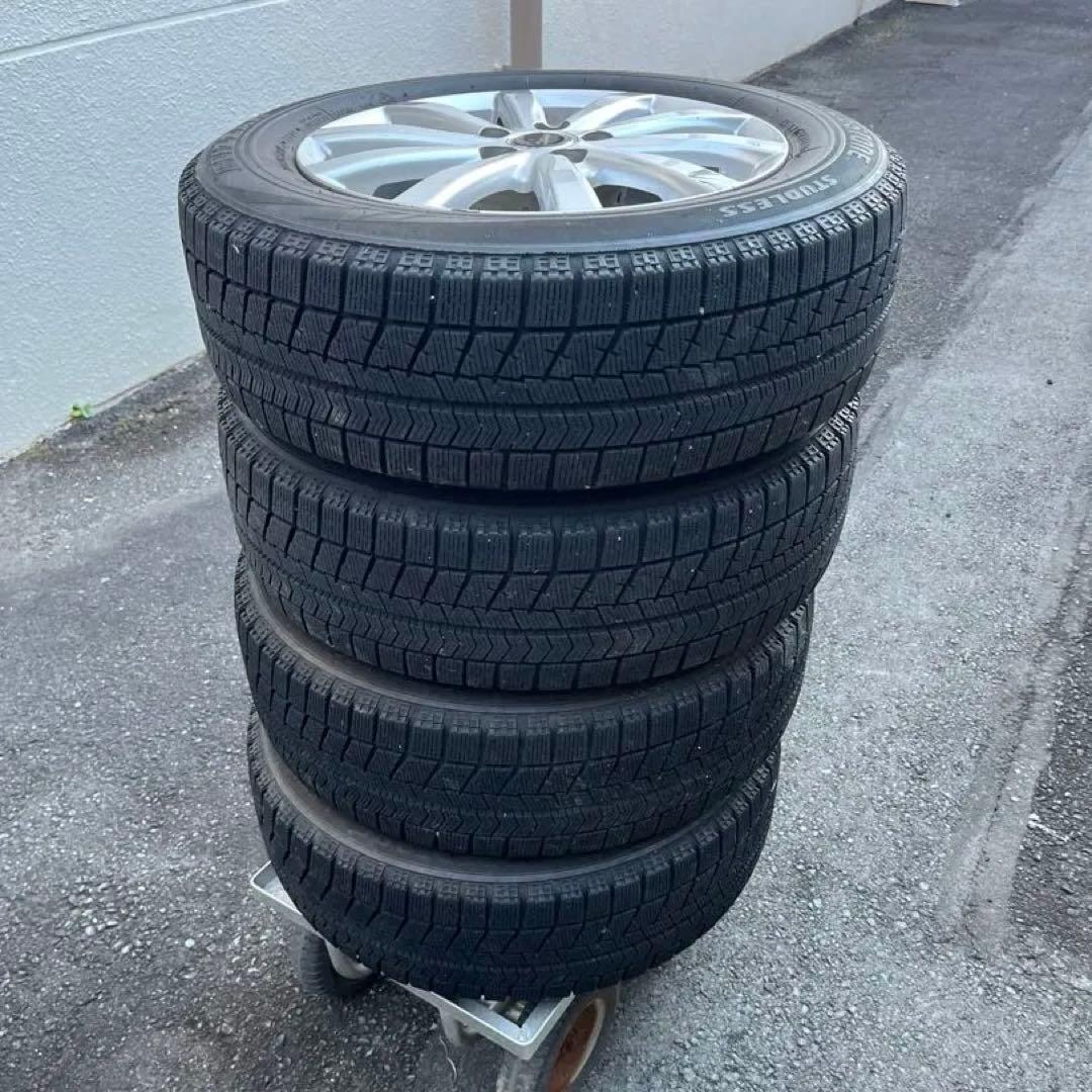 ブリヂストン スタッドレスタイヤ 15インチ TOPRUNホイール　4本セット