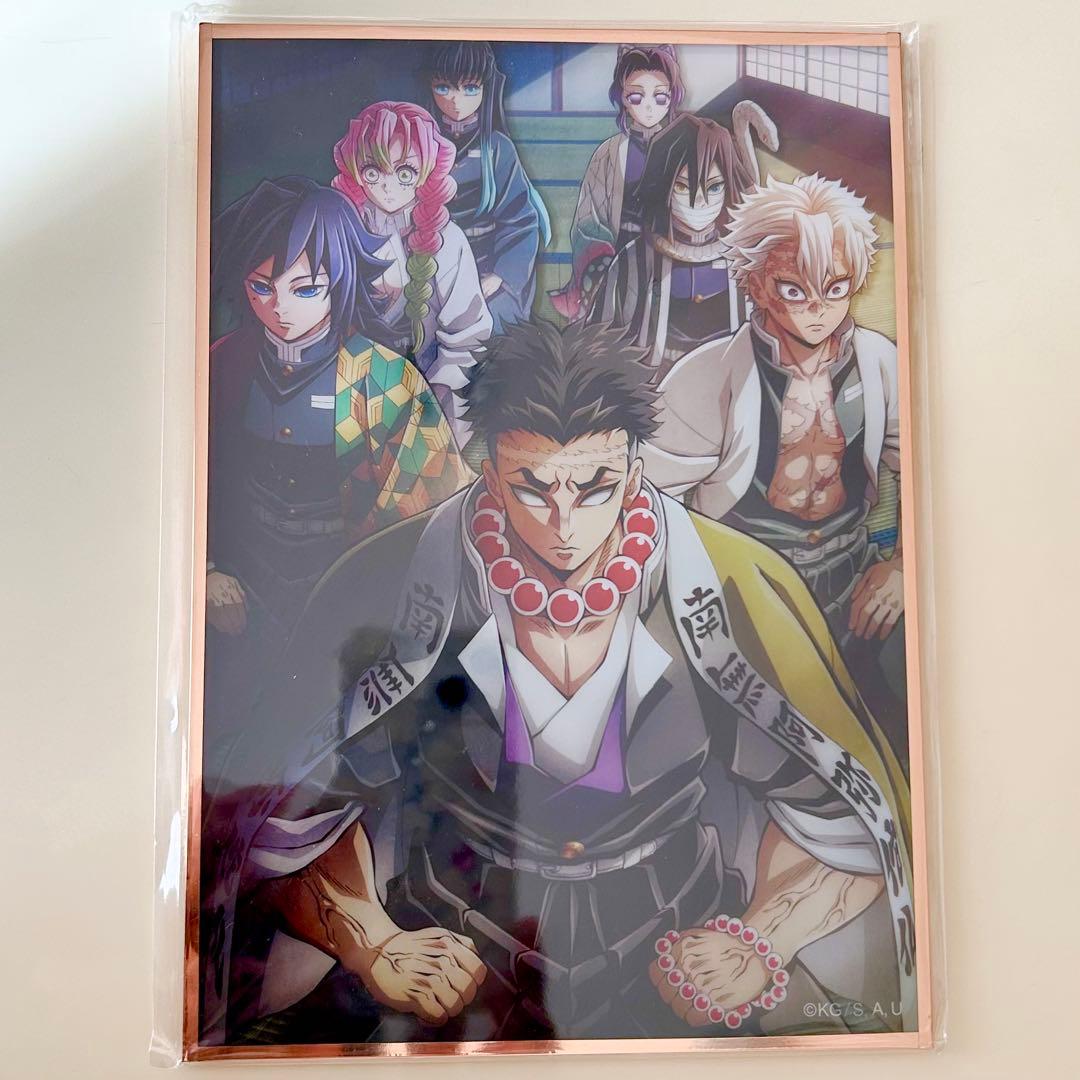 鬼滅の刃 鬼滅シアター キービジュアルアクリル色紙　柱稽古編　柱結集編