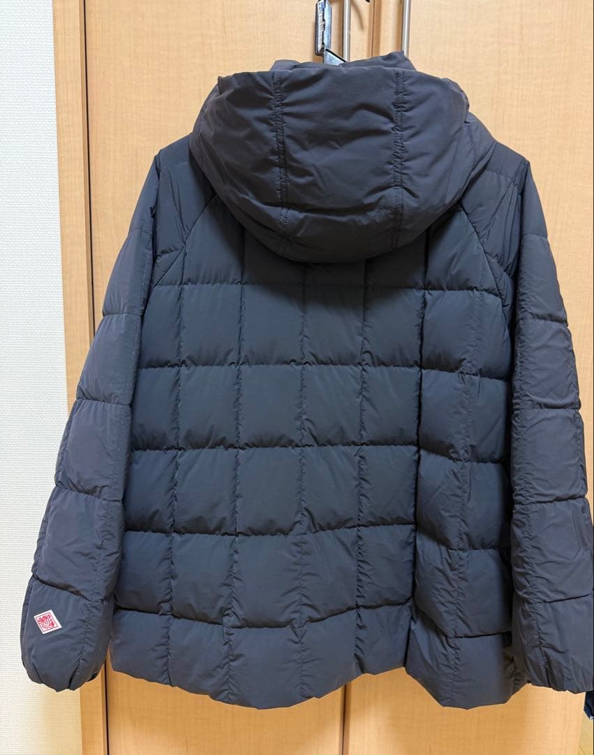 美品！　ダントン　フード　ダウン　ジャケット　チャコール S コート　アウター