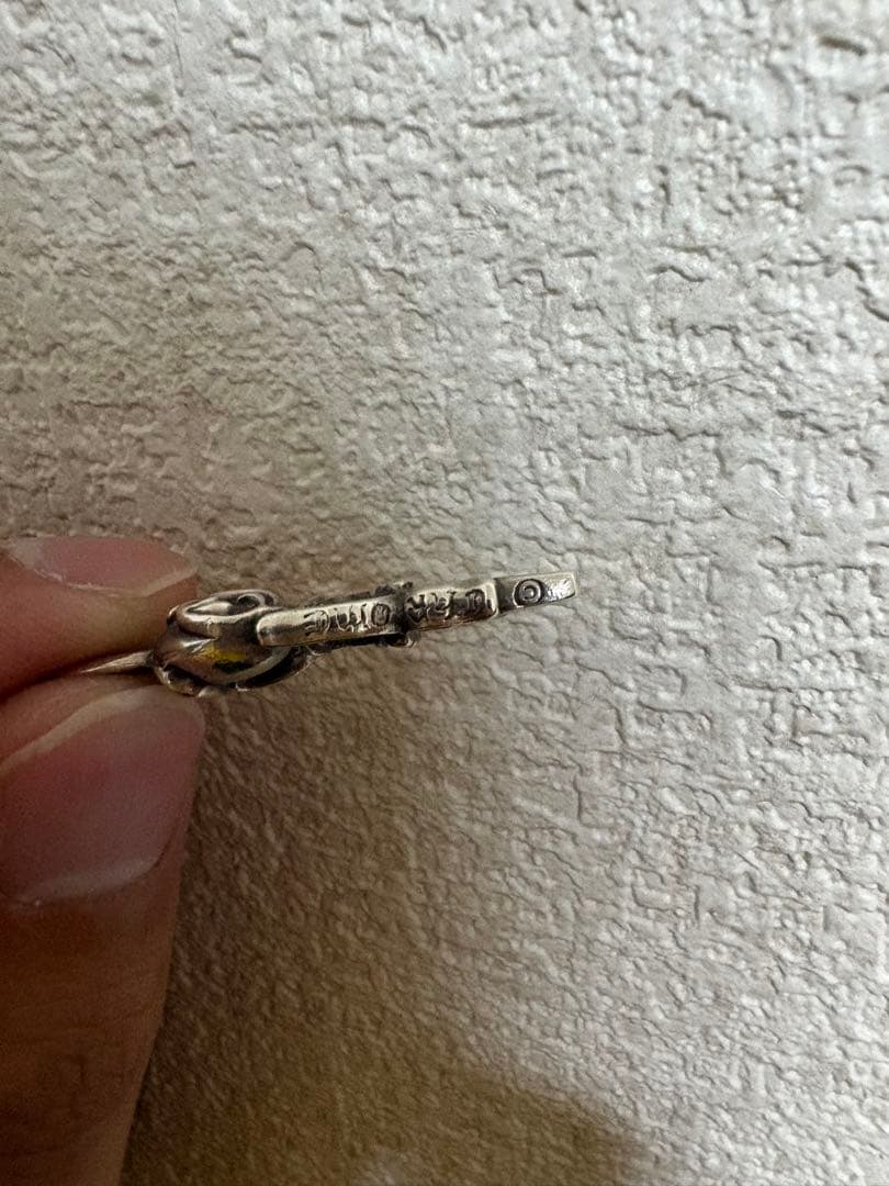 【1/20まで値引き中】クロムハーツ ハートダガー ペンダント 確実正規品