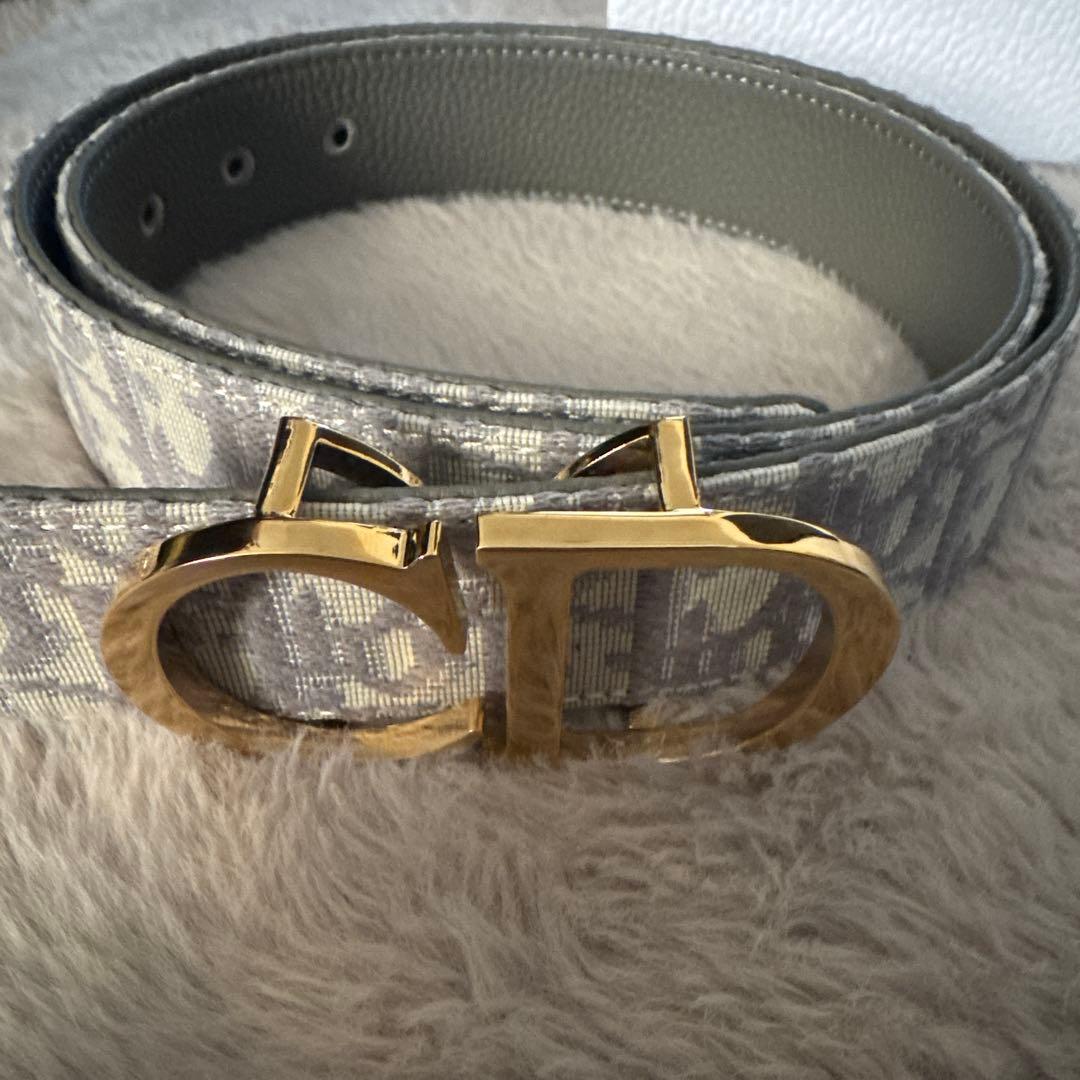 Dior ベルト グレー