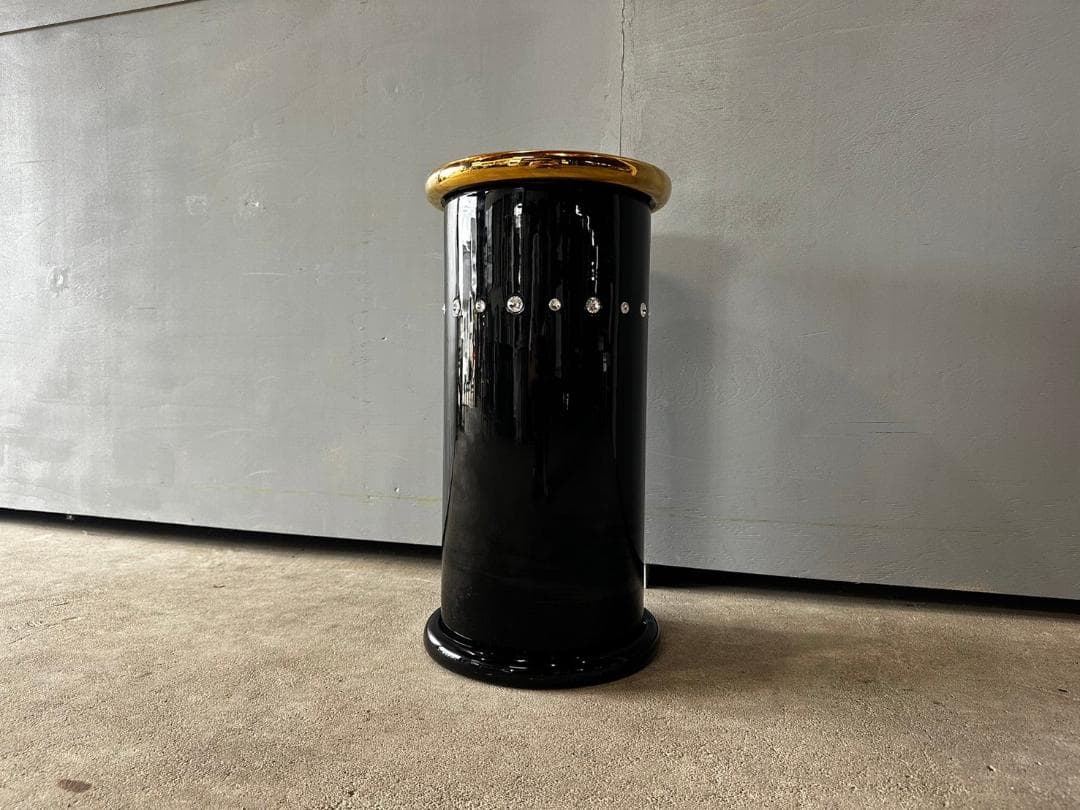 美品『AHURA』アウラ 台座 花台 飾り台 オブジェ スワロフスキー 小