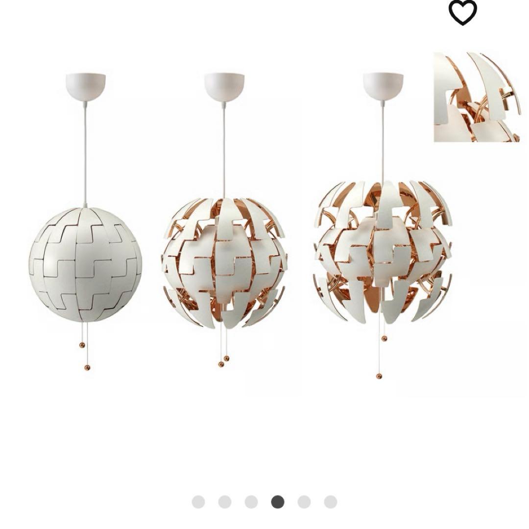 希少　イエロー　IKEA イケア　照明 ペンダントライト 　ps 2014