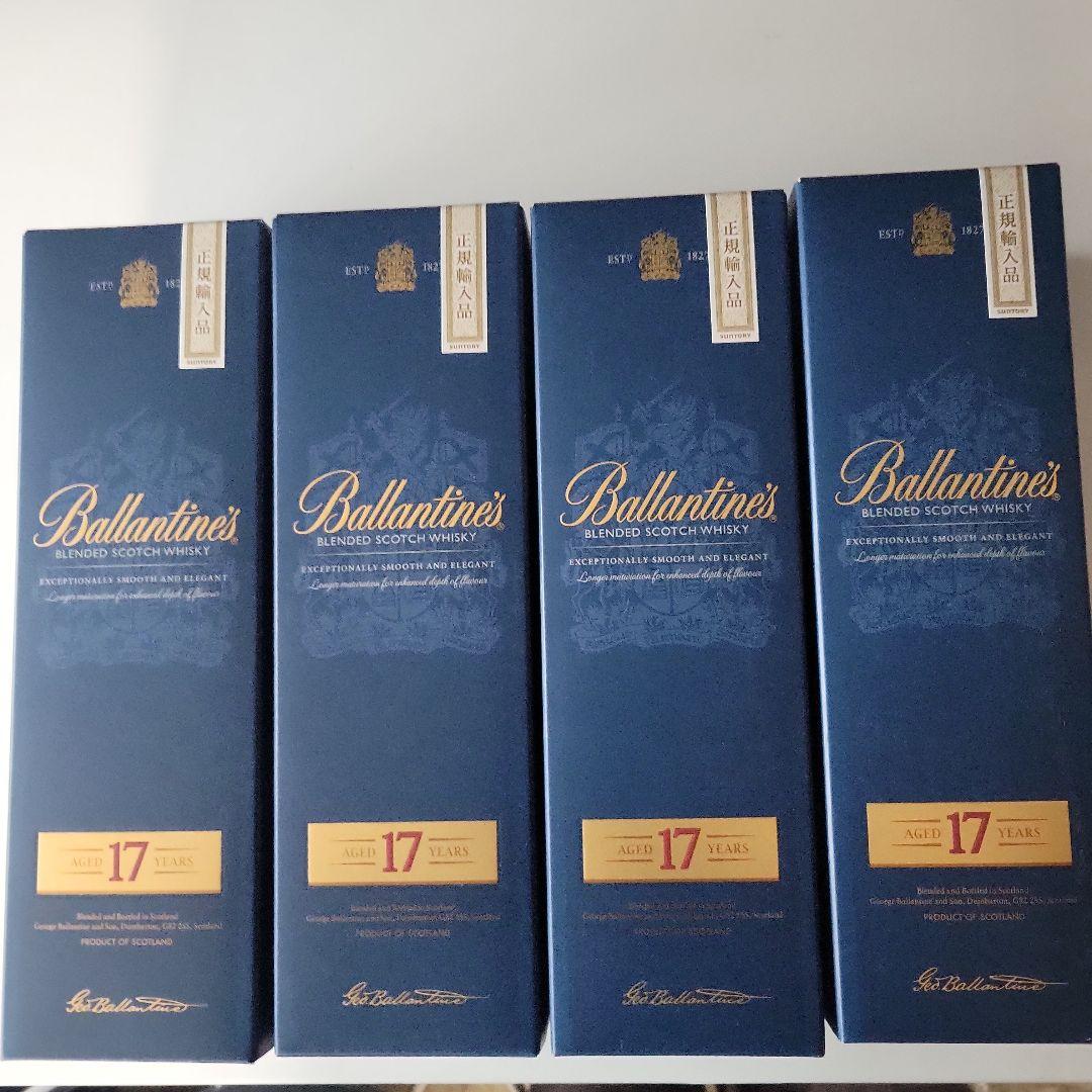 バランタイン17年　6本セット