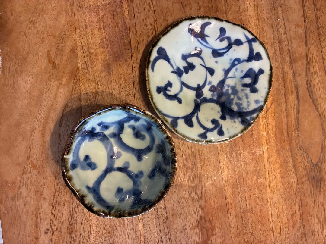 波佐見焼　斉山窯　太田恵さん　碗　皿　セットで　廃盤　希少