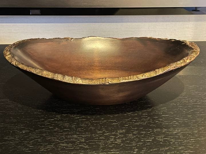 ウッドボウル 木工作品 オブジェ