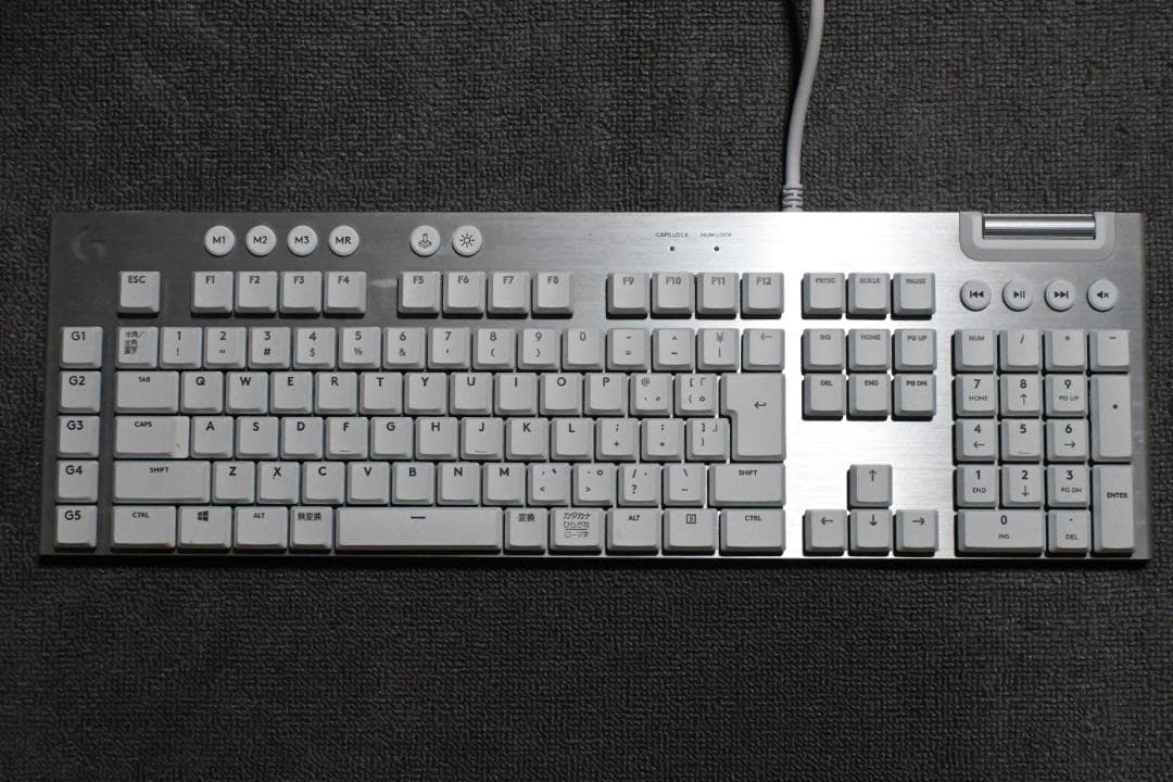 Logicool G ゲーミングキーボード G813 有線 ホワイト