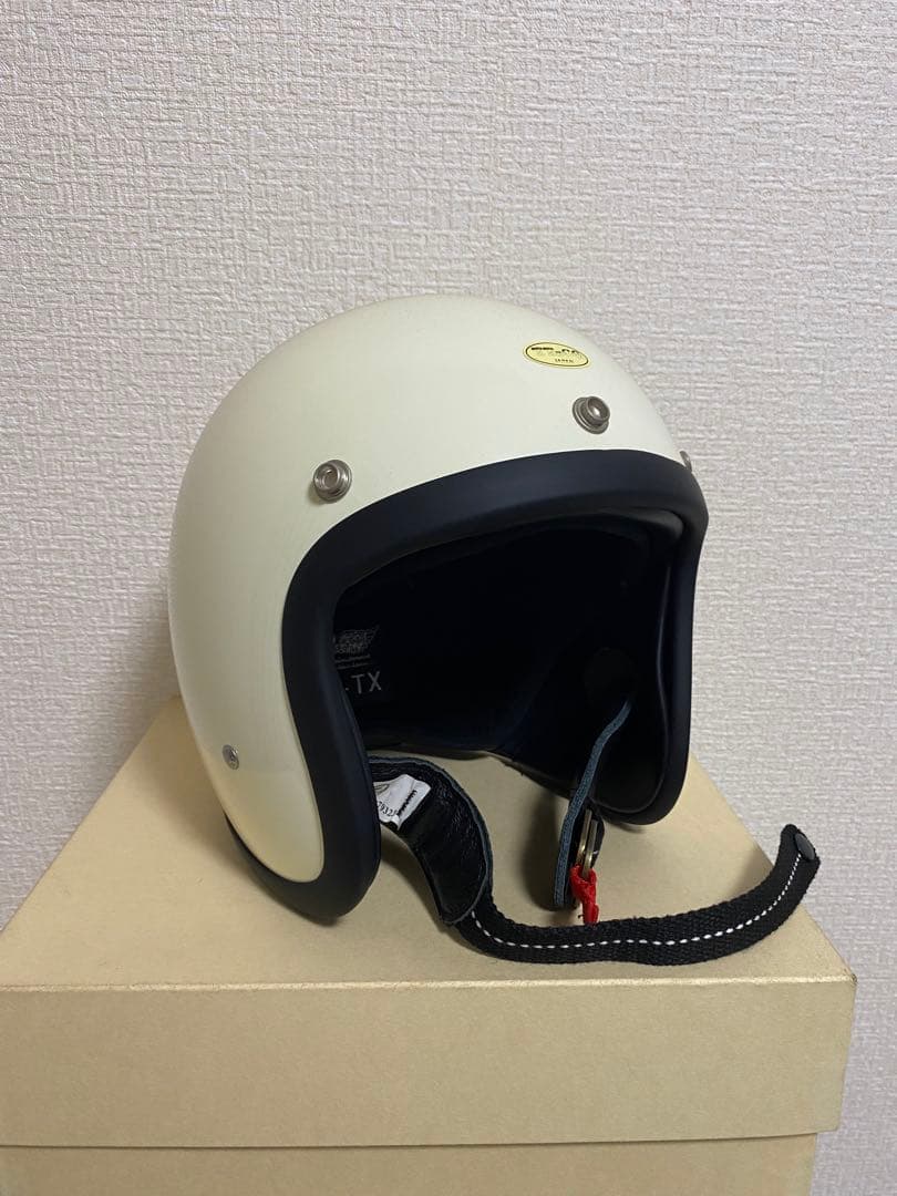 k*a様 TT&CO バイクヘルメット 美品 ホワイト