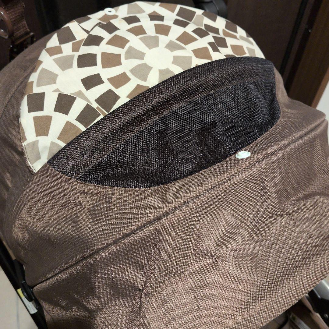 も*ぴ様 【超美品】Aprica ベビーカー ブラウン　バギー