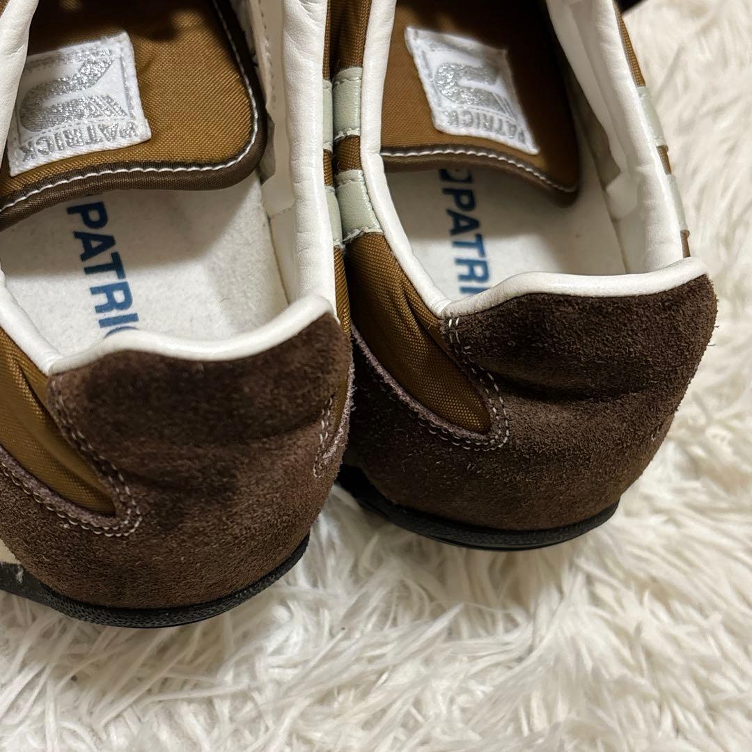 美品✨限定　パトリック　スニーカー マラソン ブラウニー　37 スエード　日本製