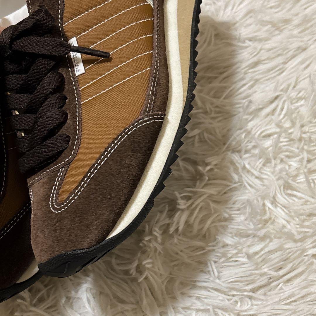 美品✨限定　パトリック　スニーカー マラソン ブラウニー　37 スエード　日本製