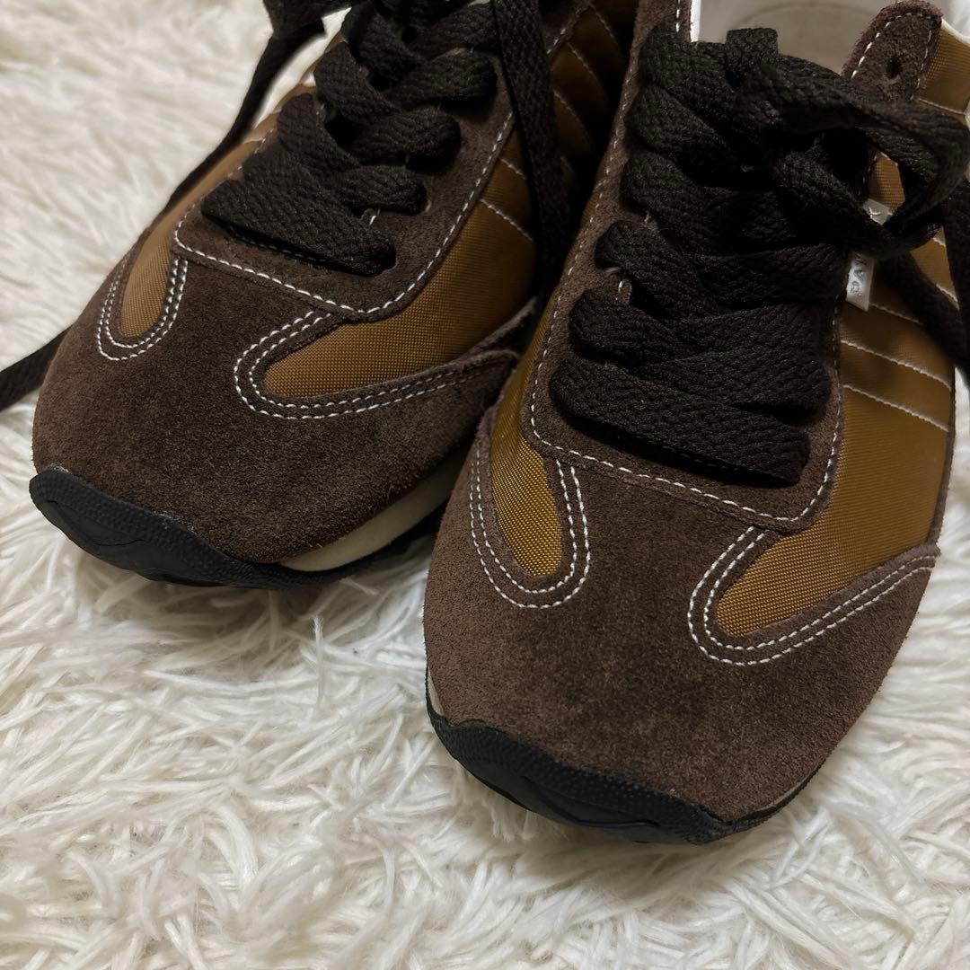 美品✨限定　パトリック　スニーカー マラソン ブラウニー　37 スエード　日本製