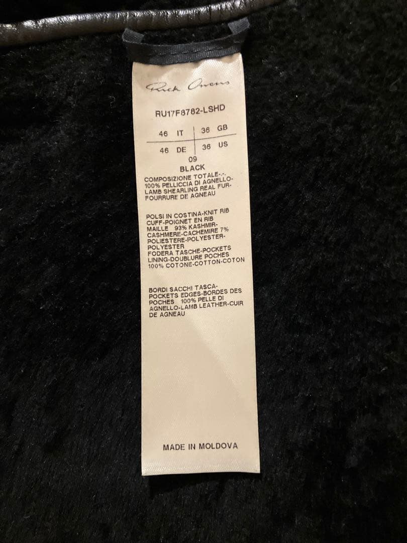 rick owens　ムートン46