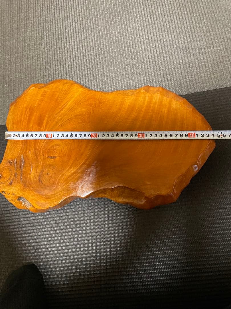 一枚板花台 盆栽台約44cm x 23cm