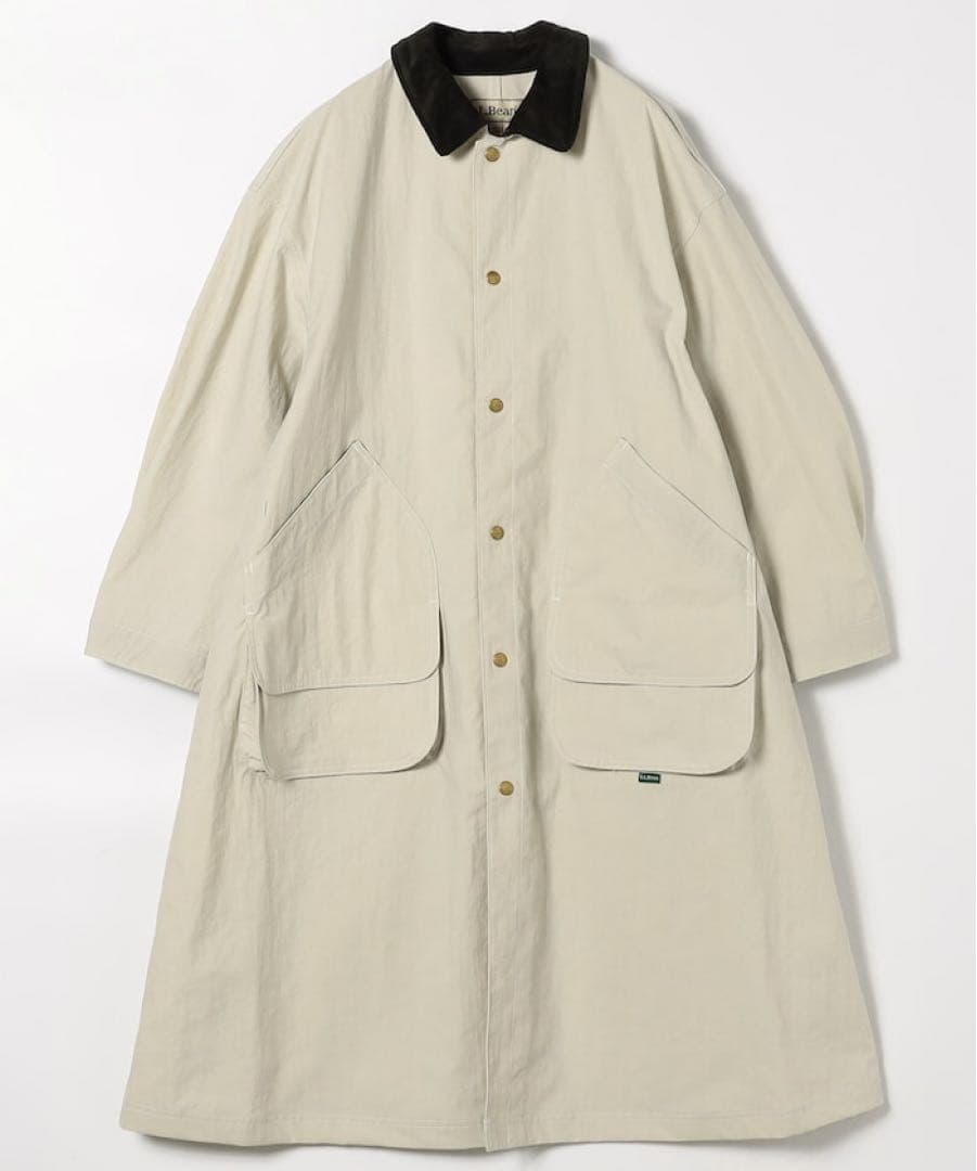 L.L.Bean コーデュロイ襟 ロングコート M