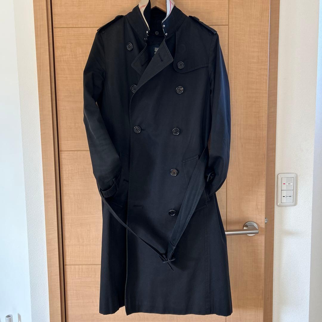 BURBERRY ブラック トレンチコート 34