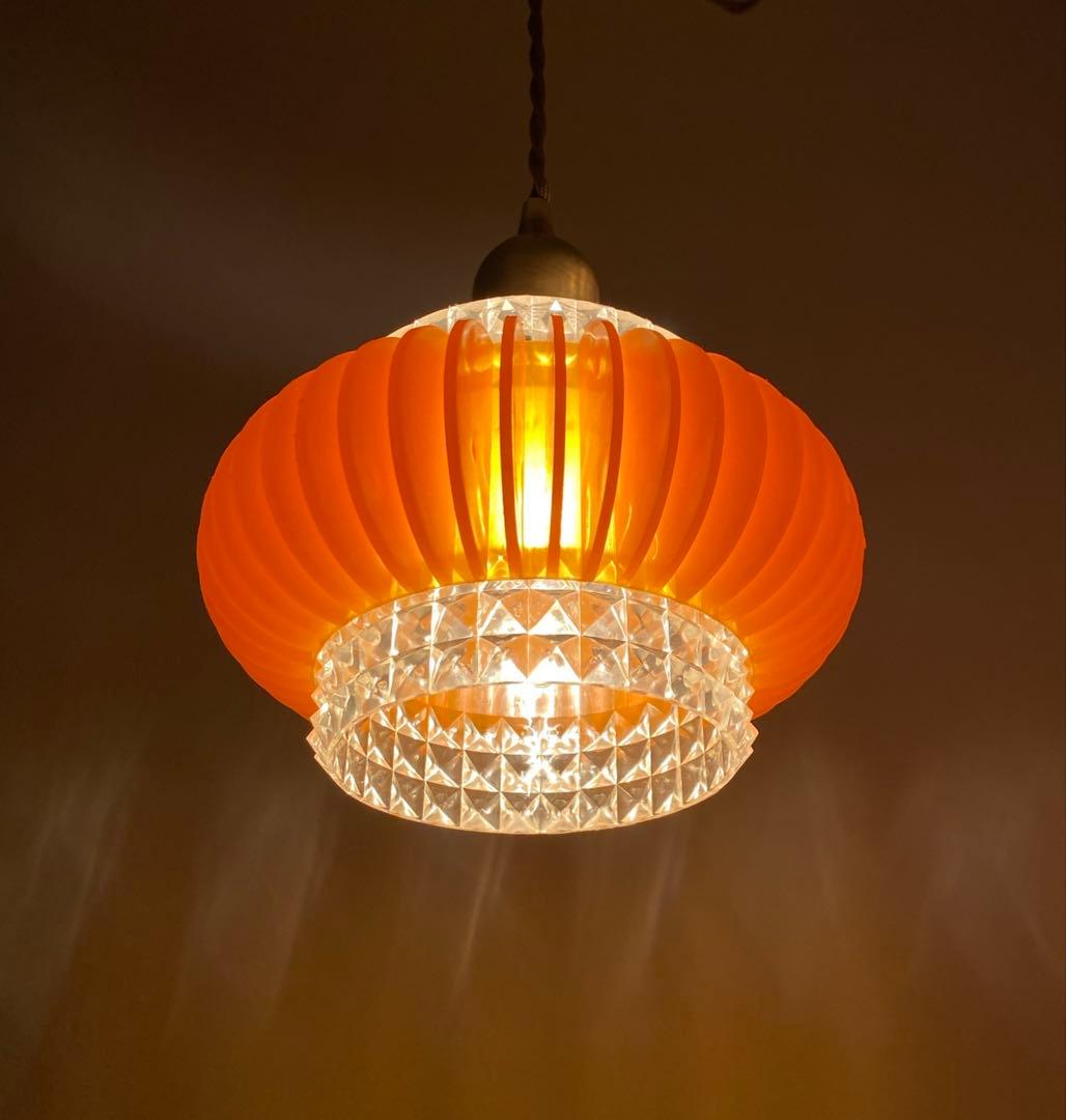 ソ連70s vintage lamp made in USSR スペースエイジ