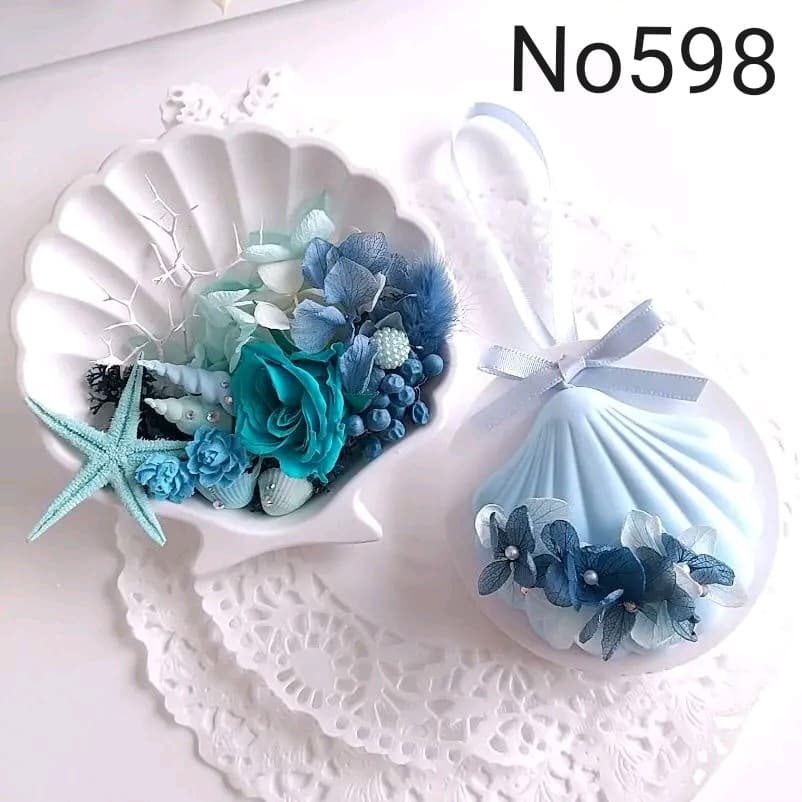 アロマストーンフラワーシェル&シェルサシェセット