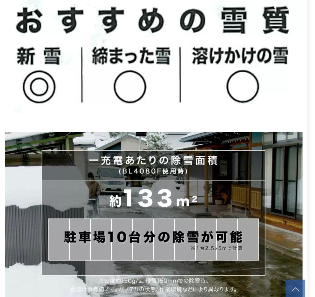 マキタ 充電式除雪機 MSN001GZ
