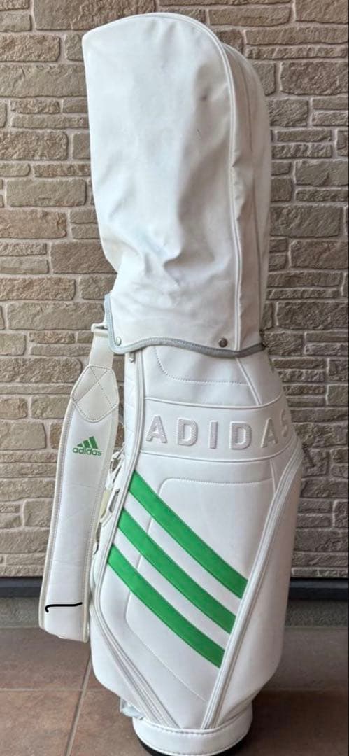 希少　adidas アディダス　ゴルフ　レディース　キャディーバッグ　ホワイト