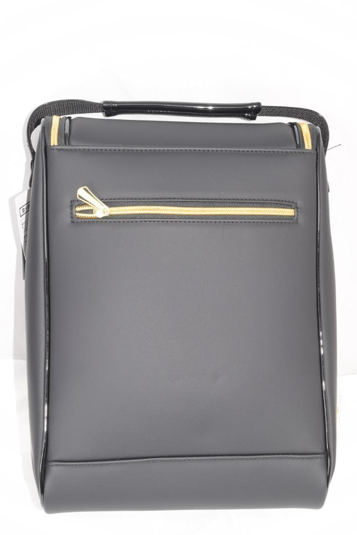 新品☆ダンスウィズドラゴン MAT FAKE LEATHER シューズケース☆黒