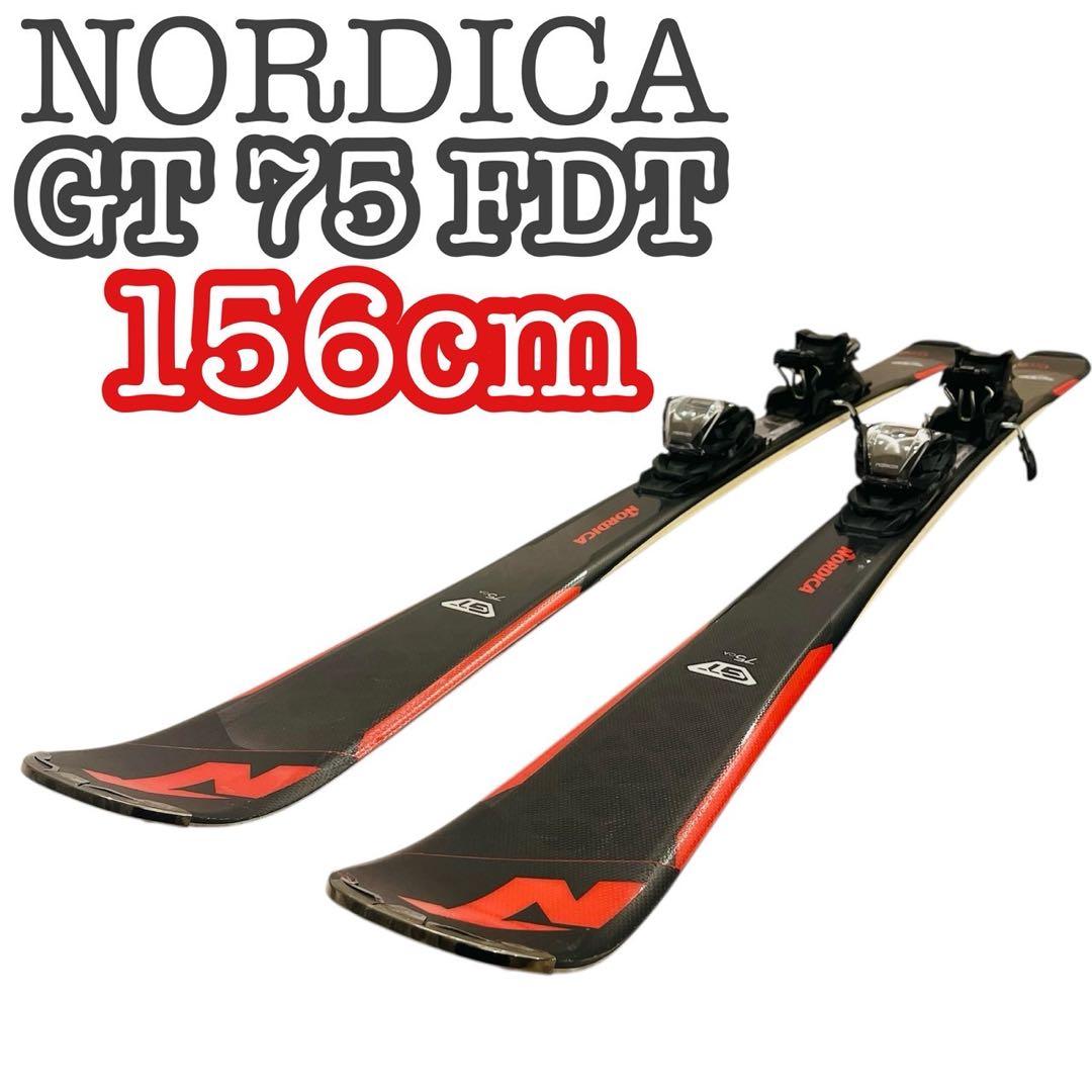 【バインセット】NORDICA スキー板 GT 75 FDT 156cm