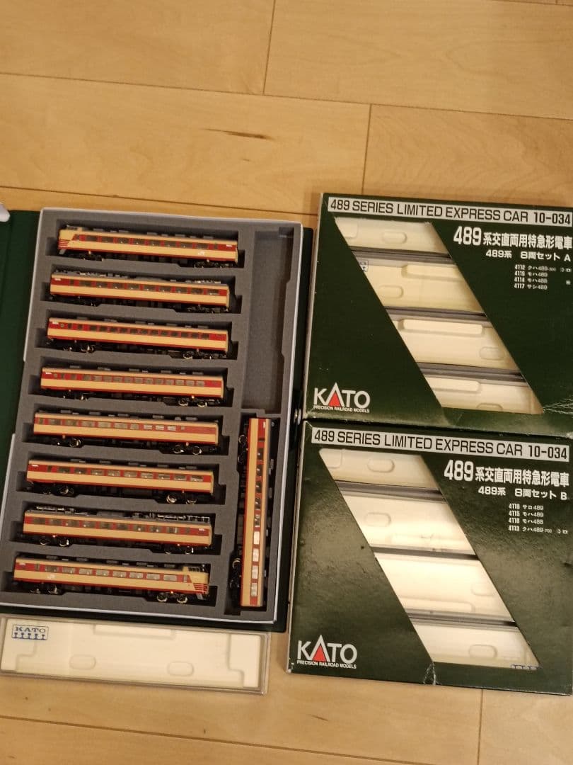 KATO 489系　10-034 8両セット+サロ
